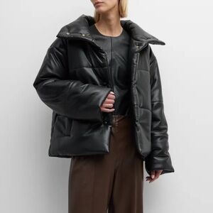 Nanushka Vegan Leather Puffer